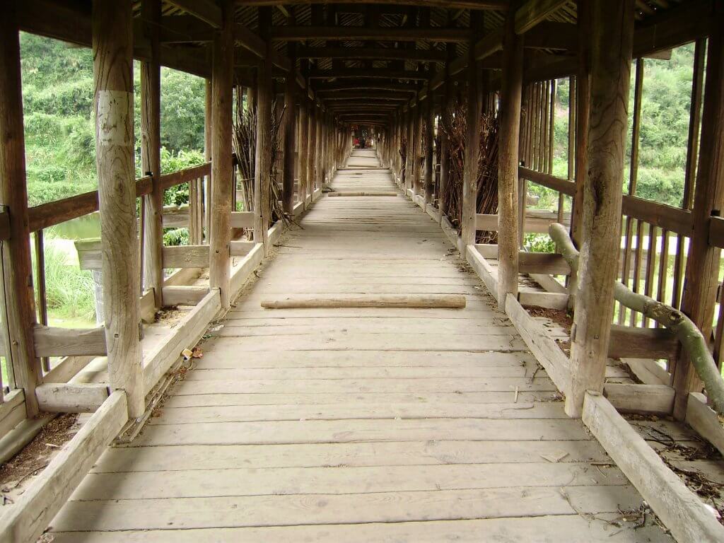 洢溪桥内部-2008年