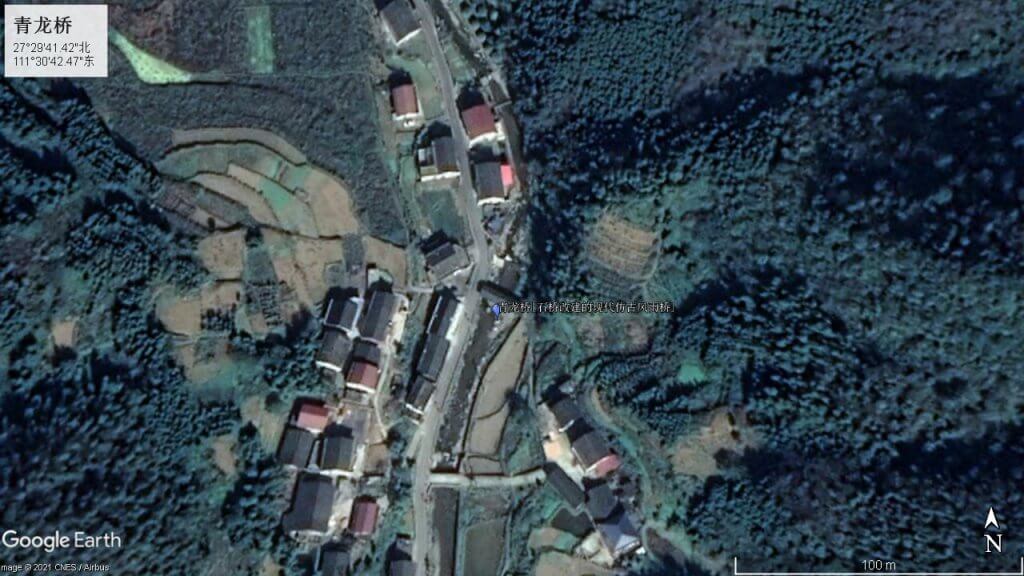 青龙桥卫星图片